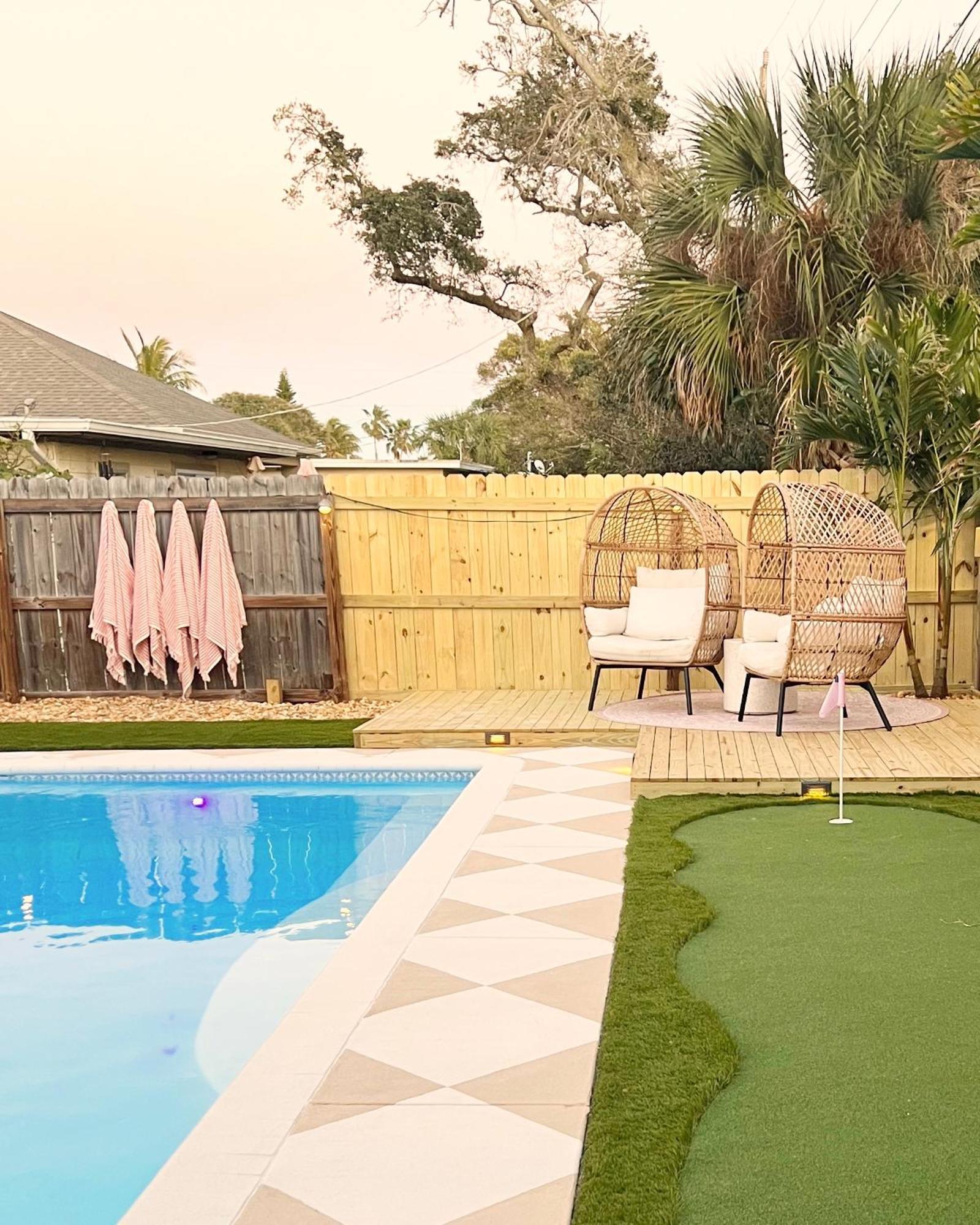 Luxury Villa 3 Blocks From The Beach With Pool A Fire Pit And Outdoor Oasis Кейп Канаверал Екстериор снимка